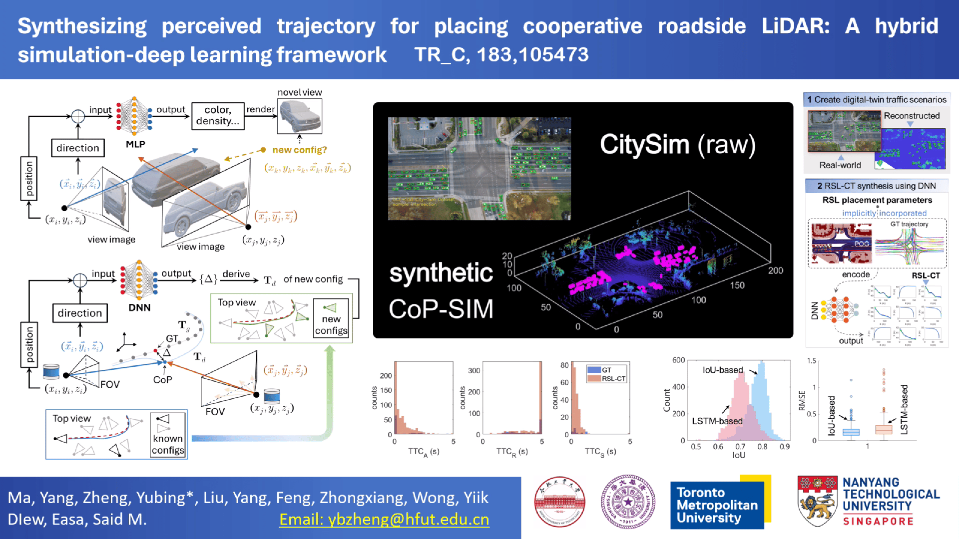 论文核心思想动图 – 路侧 LiDAR 感知轨迹合成